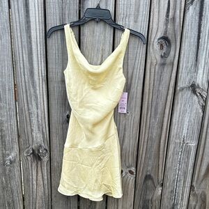 Wild Fable Yellow Mini Dress